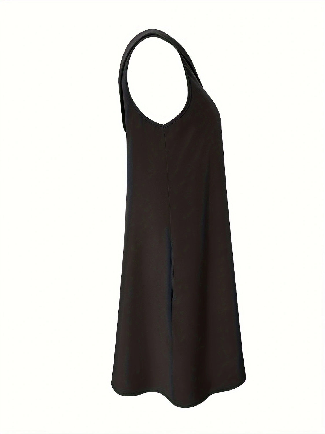 Elegant Asymmetric Strappy A-Line Mini Dress